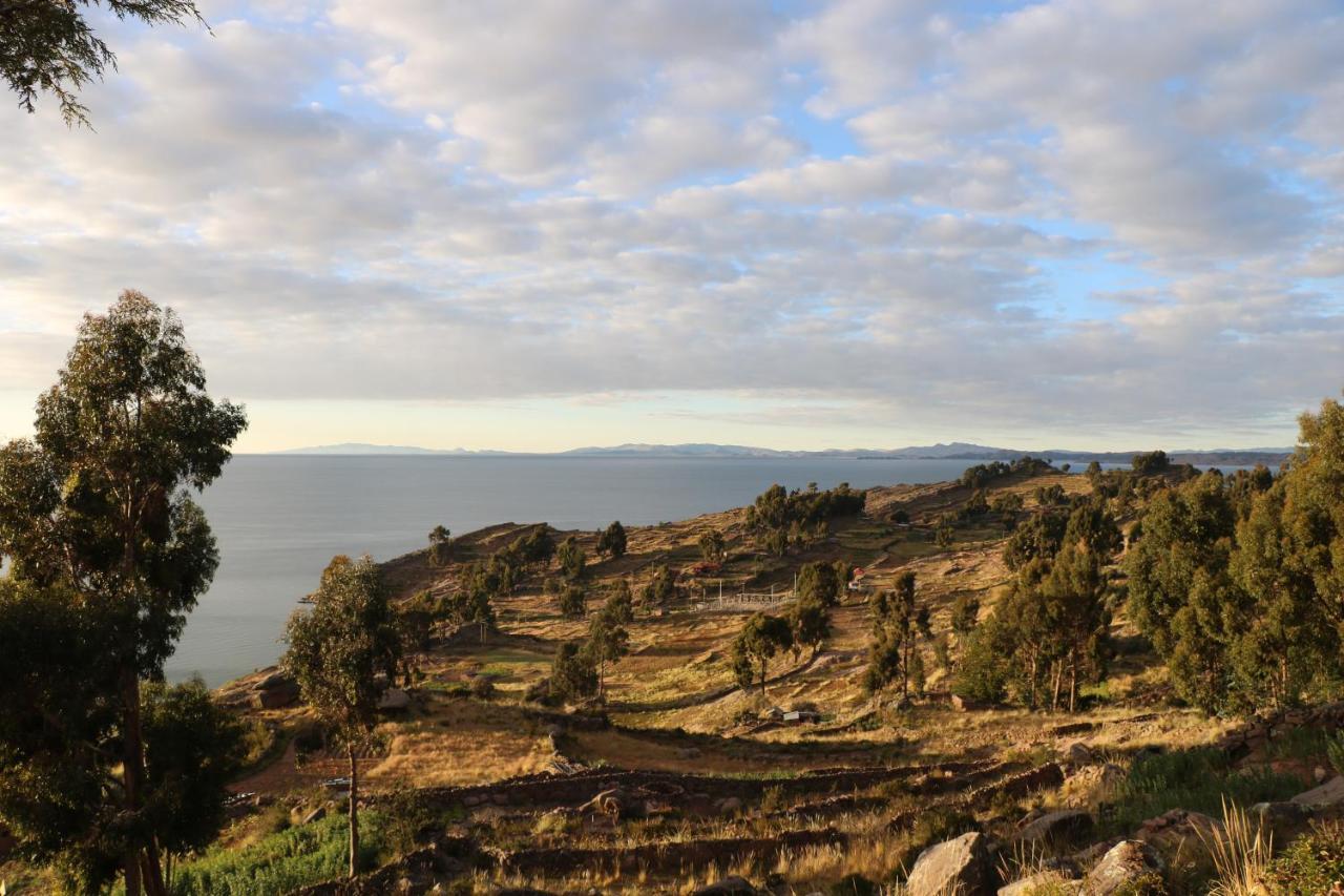 Inka Lake Taquile Lodge Huillanopampa Exteriér fotografie